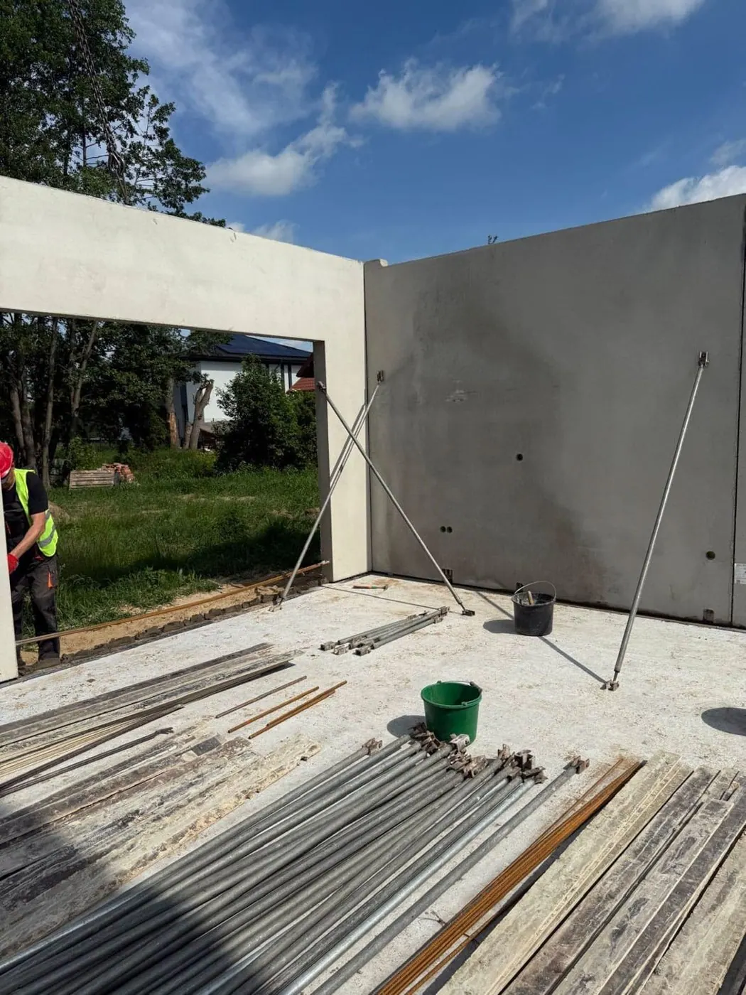 Budowa domu AS120 z keramzytobetonu — zdjęcie 2 z 6