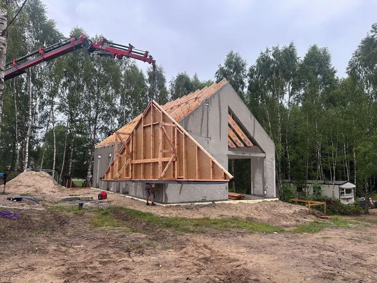 Budowa domu AS85 z keramzytobetonu — zdjęcie 2 z 6