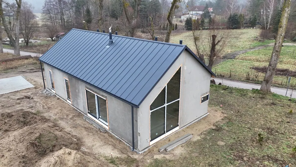 Budowa domu AS120 z keramzytobetonu — zdjęcie 4 z 6